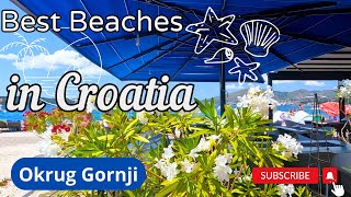 Best Beaches in Croatia  Okrug Gornji 2023 [upl. by Ayikin]