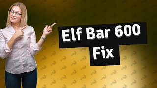 Why is my Elf Bar 600 not working [upl. by Ais]