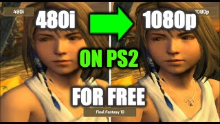 Force PS2 games via GSM up to 1080p for FREE on PS2 hardware WITHOUT OSSCRetrotink5xFramemeister [upl. by Netneuq]