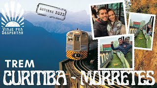 🇧🇷 Viagem no Trem Panorâmico Curitiba  Morretes PR  Vlog003 [upl. by Reagen60]