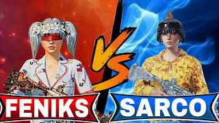 FENIKS😈 VS SARCO😎 kim yutdi 🤫 videoni koʻramiz [upl. by Llertnom]