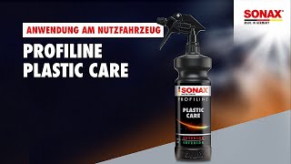 Anwendung SONAX PROFILINE PlasticCare für Nutzfahrzeuge [upl. by Lesli]