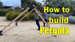 How to Build a Pergola Using Outmos [upl. by Norword]