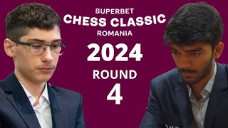 Alireza vs Gukesh  Superbet 2024 Ronania [upl. by Dayiz]