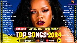 Pop Hits 2024 Clean🪔Adele Miley Cyrus Rema Shawn Mendes Justin Bieber🪔Trending Songs 2024 [upl. by Ilhsa]