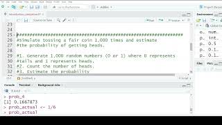 Monte Carlo simulation  Sampling  Replacement [upl. by Yrrac]