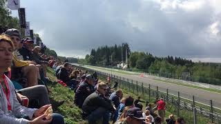 2018 Belgian F1 Grand Prix FP1 Kemmel Straight [upl. by Auof]