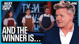 Gordon Ramsay Announces The Winner of Season 3  Next Level Chef [upl. by Nyraf]