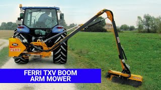 Ferri TXV Boom Arm Mower  Ford Distributing [upl. by Adnohsar]