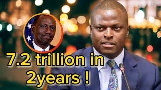 72 trillion borrowed within 2years is no where to be seen Mp Ndindi Nyoro [upl. by Hamian958]