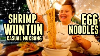 VIETNAMESE SPRING ROLLS  SHRIMP WONTON EGG NOODLES  DUCK PORRIDGE MUKBANG 먹방 EATING SHOW [upl. by Akili]