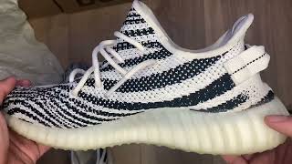 TSM DHgate Yeezy 350v2 “Zeebra” [upl. by Boleslaw]