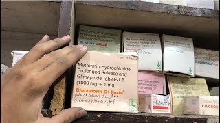 Gluconorm G 1 Forte Tablet uses  price  composition  dose  side effects  review  in hindi [upl. by Akirat]