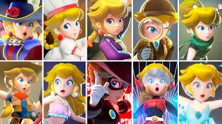 Princess Peach Showtime  ALL Transformations Gameplay [upl. by Patsis367]