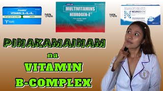 BEST VITAMIN BCOMPLEX in the Philippines Neurobion vs Neurogen E vs Pharex B complex [upl. by Savill]