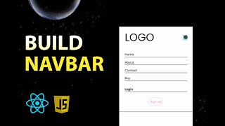 React Navbar Tutorial ReactCSS [upl. by Prent]