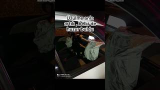 Giderken Bıraktığın Tüm Renkler Siyah Oldu shorts youtubeshorts shortvideo car crash araba [upl. by Nere]