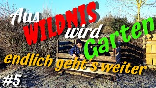 Aus Wildnis wird Garten  Teil5  der Kompost und neue Wege [upl. by Telracs]