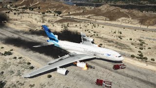 Garuda Airbus A380 Crash And Emergency Landing  GTA 5 [upl. by Waylan]