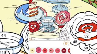 COLORING amp RELAXING PLAY GAMES  CORATCHAY ALL ABOUT FOOD [upl. by Alyek316]