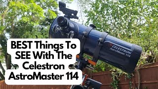 The BEST Things To SEE With The Celestron AstroMaster 114🔭 [upl. by Rich]