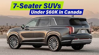 5 Best 7 Seater SUVs under 60K in Canada 2023 [upl. by Grizel]