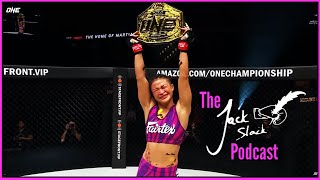 Stamp Fairtex Wins ONE Atomweight Belt by Tiktok Dance Jack Slack Podcast 146 [upl. by Gwenette]