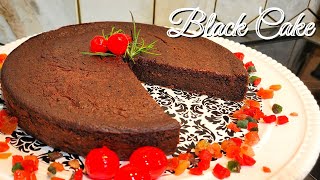 EASY Black Cake Recipe Christmas2021 Episode 418 [upl. by Irdua]