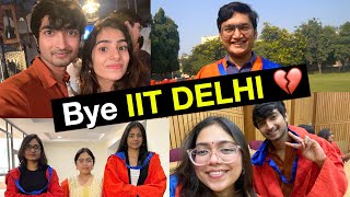 Pre Convocation Vlog  IIT Delhi 2021  Big Day 💔❤️ [upl. by Valleau872]