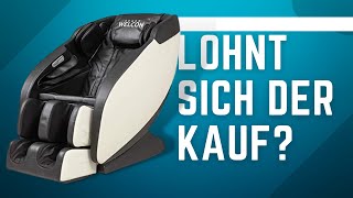 WELCON Prestige 2 Massagesessel ► 3D Massagesessel für Zuhause im Test [upl. by Solokin]