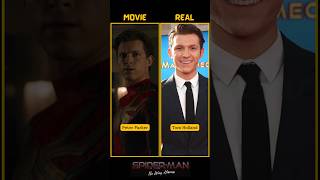 SpiderMan No Way Home Movie vs Real Cast with Name SpiderMan Shorts ViralVideo Cast [upl. by Chimene]