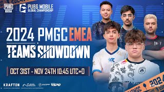 2024 PMGC TEAM SHOWDOWN  EMEA  2024 PUBG MOBILE GLOBAL CHAMPIONSHIP [upl. by Ttegirb]