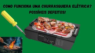 Como funciona uma Churrasqueira elétrica Cadence Grill Menu 127 V Quais os possíveis defeitos [upl. by Oler36]