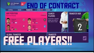 How to get pre contract players in FIFA22 career mode [upl. by Haimirej]