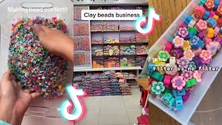 📿 Clay Bead Bracelet Making 💰 Small Business TikTok Compilation 145 [upl. by Lig74]