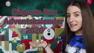 ENDLICH🙈 Degusta Box Adventskalender 2020 🎉 Unboxing  Verlosung 🎁 Xeniaxox703 [upl. by Atilrahc]