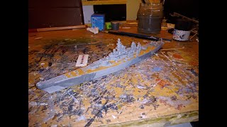 Revell  USS Iowa  11200  Model Building Video [upl. by Mccallion]