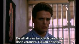 Blood In Blood Out DVDRip SWESub XviDKrissilajnen Part 4 [upl. by Shulins]