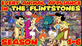 Every Animal Appliance in The Flintstones Seasons 16 Compilation [upl. by Aridan]