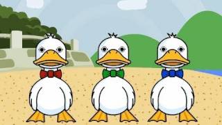 Six Little Ducks  Family Sing Along  Muffin Songs [upl. by Tolliver]