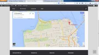 Add a DYNAMIC Google Map  Business Websites [upl. by Ahdar]