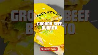 🍴 Ground Beef Buritto BurritoRecipe QuickMeals HealthyEating Foodie CookingTipsquot [upl. by Leirbma441]