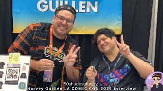 Harvey Guillén LA Comic Con 2024 Interview [upl. by Ellenyl]