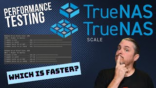 TrueNAS Core 1303 VS TrueNAS Scale 22120 iSCSI  NFS  SMB Performance Review 2023 [upl. by Ecinehs]