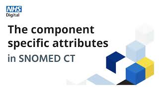 SNOMED CT tutorial Common specific attributes  NHS Digital [upl. by Bayly]