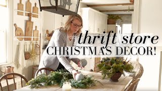 Christmas Thrift Haul amp Vintage Decor Inspiration  Timeless Holiday Finds [upl. by Unam]