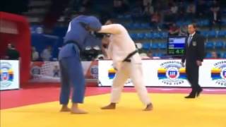 ILIADIS Ilias GRE GREKOV Valentyn UKR 90 kg IJF Masters Tyumen 2013 [upl. by Treble]