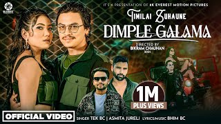 Timilai Suhaune Dimple Galama  Paul Shah  Tek Bc  Ashmita Jureli  Official Music Video [upl. by Belsky512]