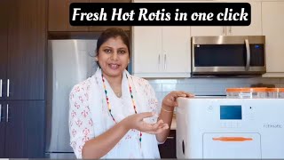 Rotimatic Review Automatic Roti makerHow to easily use and clean rotimatic [upl. by Lenroc]