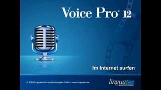 Voice Pro 12 Spracherkennung im Internet surfen per Sprache [upl. by Aksel]